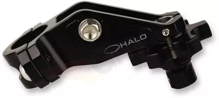 Soporte de maneta de embrague Driven Racing Halo anodizado negro - DHACP-BK