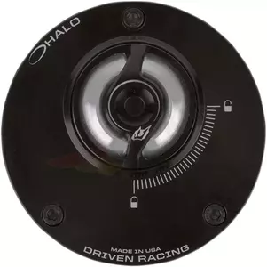 Driven Racing Halo geanodiseerde zilveren tankdopvoet - DHFC-SL