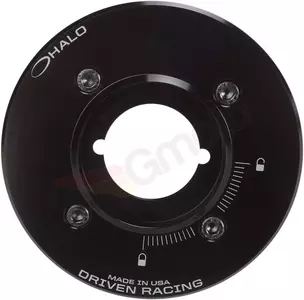 Driven Racing Halo-sorozatú üzemanyagtöltő kupak alja fekete - DHFCB-DU01