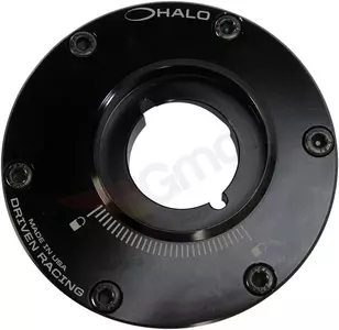 Driven Racing Halo-sarjan polttoaineen täyttöaukon korkin pohja musta - DHFCB-KA01