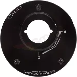 Driven Racing Halo-sarjan polttoaineen täyttöaukon korkin pohja musta - DHFCB-YA01