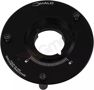 Driven Racing Halo-sorozatú üzemanyagtöltő kupak alja fekete - DHFCB-HO3