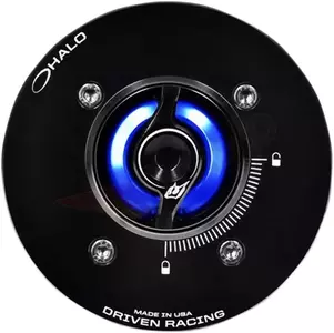 Driven Racing Halo-Series base del tapón del depósito de combustible negro-2