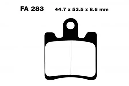 Klocki hamulcowe EBC SFA 283 (2 szt.) - SFA283