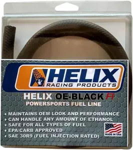 Palivové potrubie čierne 1/4x3 Helix - 140-4603