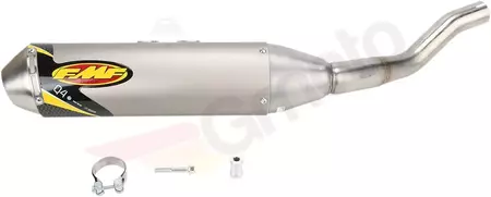 Slip-On-Schalldämpfer FMF Q4 oval Edelstahl / Aluminium - 44210