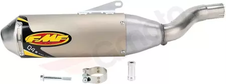 Slip-On-Schalldämpfer FMF Q4 oval Edelstahl / Aluminium - 44264