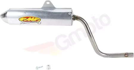 Silenziatore Slip-On FMF PowerCore 4 ovale in acciaio inox / alluminio - 44295