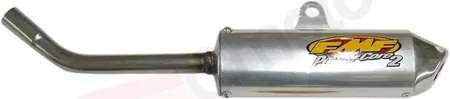 Silenciador Slip-On FMF TurbineCore 2 Elíptico acero inoxidable / aluminio - 25077