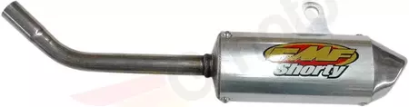 Silenciador Slip-On FMF TurbineCore 2 oval curto em aço inoxidável / alumínio - 25078