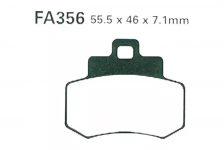EBC FA 356 SFA kočione pločice (2 kom.) - SFA356