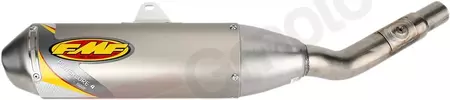 Silenciador Slip-On FMF PowerCore 4 oval em aço inoxidável, alumínio - 41276