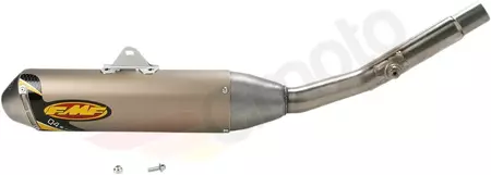 Marmitta Slip-On FMF Q4 ovale in acciaio inox / alluminio - 44199