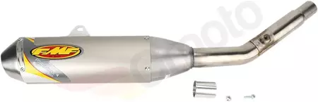 Silencieux FMF PowerCore 4 ovale acier inoxydable / aluminium - 44220