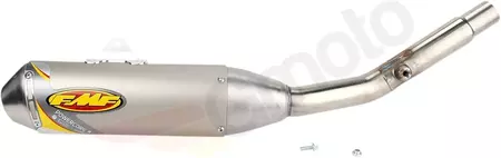 Silenziatore Slip-On FMF PowerCore 4 ovale in acciaio inox / alluminio - 44222