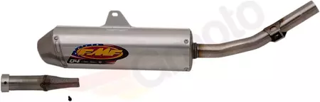 Silenciador Slip-On FMF Q4 oval acero inoxidable / aluminio - 44288