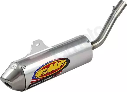 Silenciador Slip-On FMF PowerCore 2 Elliptical em aço inoxidável / alumínio - 25147