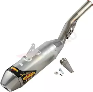 Amortizor de zgomot Slip-On FMF PowerCore 4 HEX din oțel inoxidabil / aluminiu - 44423