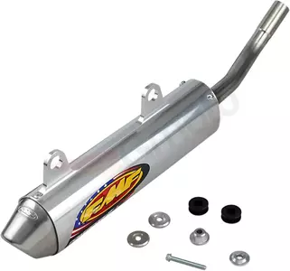 Silenziatore Slip-On FMF PowerCore 2 Elliptical in acciaio inox/alluminio - 25186