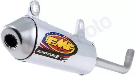 Елипсовиден шумозаглушител FMF PowerCore 2 от неръждаема стомана / алуминий - 25205