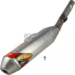 Silenziatore Slip-On FMF Q4 HEX ovale in acciaio inox / alluminio-1