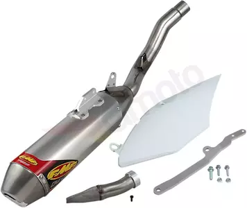 Silenciador Slip-On FMF Q4 HEX acero inoxidable / aluminio - 41558
