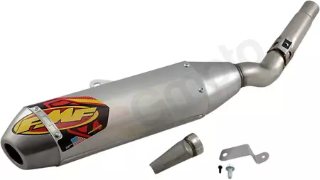 Slip-On uitlaatdemper FMF PowerCore 4 HEX roestvrij staal / aluminium - 42367