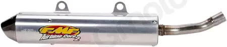 Ljuddämpare Slip-On FMF TurbineCore 2 oval rostfritt stål silver - 20363