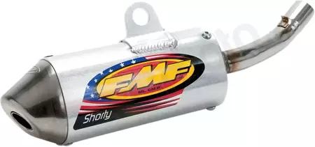 Tłumik Slip-On FMF PowerCore 2 Shorty krótki owalny stal nierdzewna, aluminium - 21010