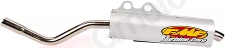 Silenciador Slip-On FMF TurbineCore oval prateado - 22038