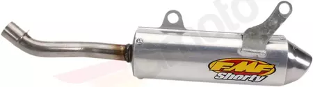 Silenciador Slip-On FMF PowerCore 2 curto oval em alumínio - 24015
