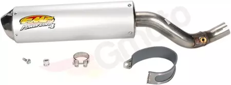 Silenciador Slip-On FMF PowerCore 4 oval em aço inoxidável, alumínio - 41023
