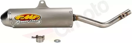 Slip-On FMF PowerCore 4 Schalldämpfer oval Edelstahl / Aluminium - 41048