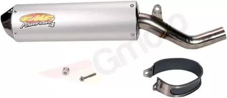 Silenziatore Slip-On FMF PowerCore 4 ovale in acciaio inox / alluminio - 42000