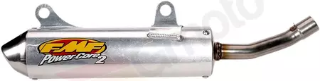 Silenciador Slip-On FMF PowerCore 2 Elliptical em aço inoxidável / alumínio - 20214