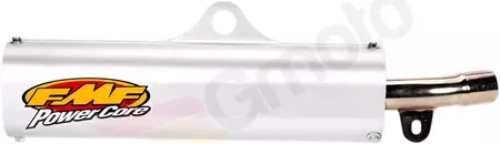 Slip-On FMF PowerCore ovaler Aluminium-Schalldämpfer, eloxiert - 20249