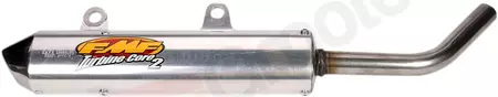 Slip-On-Schalldämpfer FMF TurbinCore 2 oval aus Edelstahl - 20310