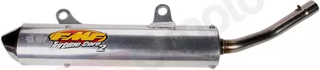 Silenciador Slip-On FMF TurbinCore 2 de acero inoxidable ovalado - 20328
