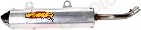 Slip-on lyddæmper FMF TurbinCore 2 oval i rustfrit stål - 20357