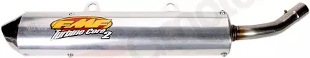 Slip-On uitlaatdemper FMF TurbinCore 2 ovaal roestvrij staal - 20371