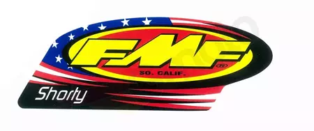 FMF PowerCore 2 Logo Vinyl Schalldämpfer Aufkleber - 12696