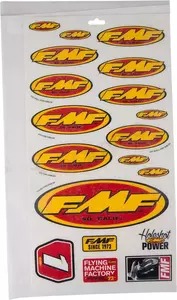 Arkusz naklejek logo FMF Multi winylowe  - 14800