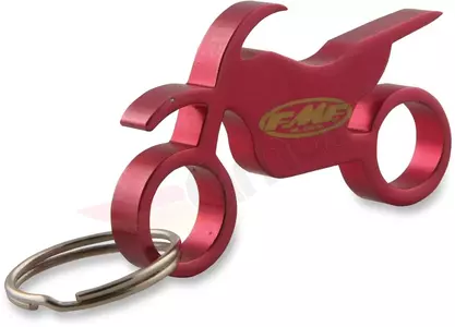 Porta-chaves de moto FMF vermelho - 11775