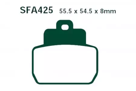 Brzdové doštičky EBC SFA 425 (2 ks) - SFA425