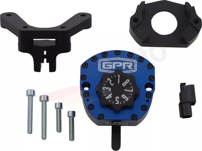 GPR V5 GSXR1000 amortiguador de dirección azul - 5-5011-4047B