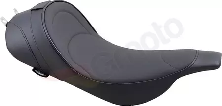 Asiento - sofa solo delantero cuero negro Drag Specialties - 0801-0491