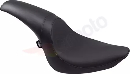 Sæde - Predator bænksæde i fuld længde, sort læder Drag Specialties - 0802-0392