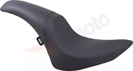 Sæde - Predator bænksæde i fuld længde, sort læder Drag Specialties - 0802-0401