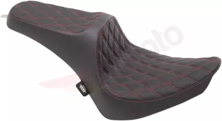Sæde - Predator III sofa DBLDIA RED Drag Specialties - 0802-1361