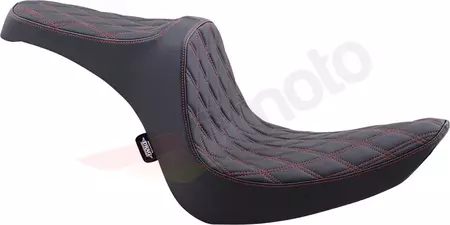 Sæde - sofa Predator III DDIA rød THR Drag Specialties - 8021440
